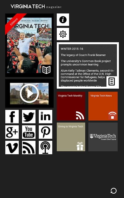 Virginia Tech Magazine截图2