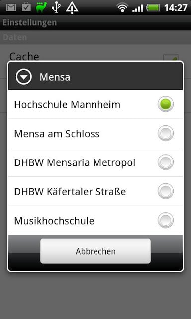 Mensa Studentenwerk Mannheim截图1