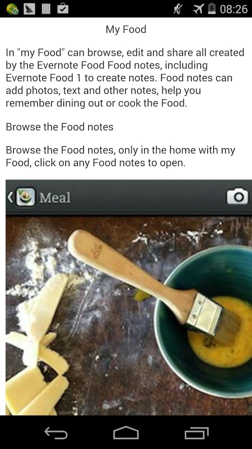 Look For Evernote Food截图3