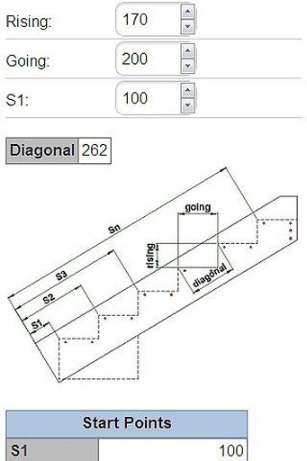 Stairs: Step Calculations截图3