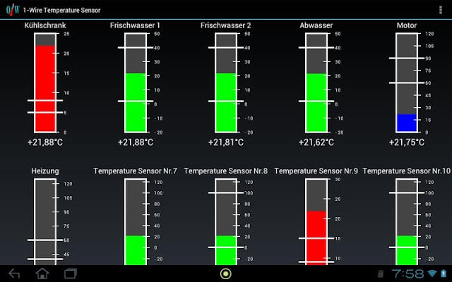 USB Temperatur Anzeige und Log截图2