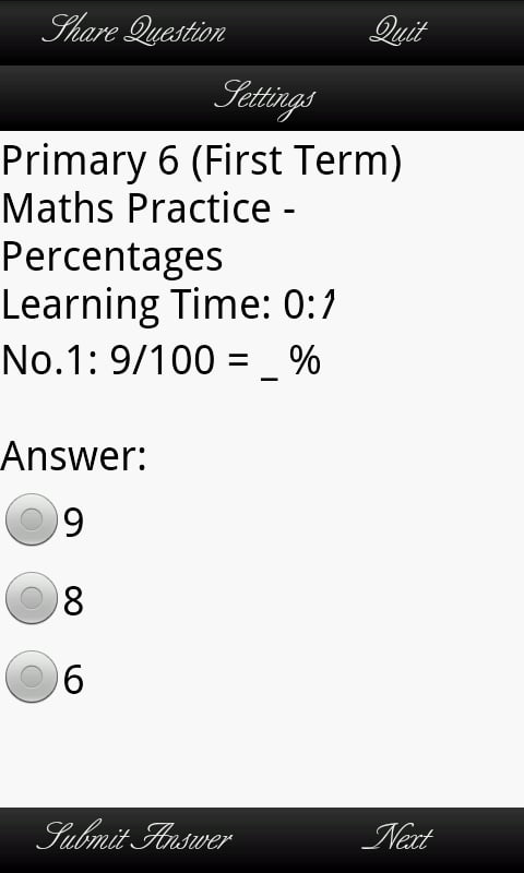 Primary 6 Maths Practice截图3