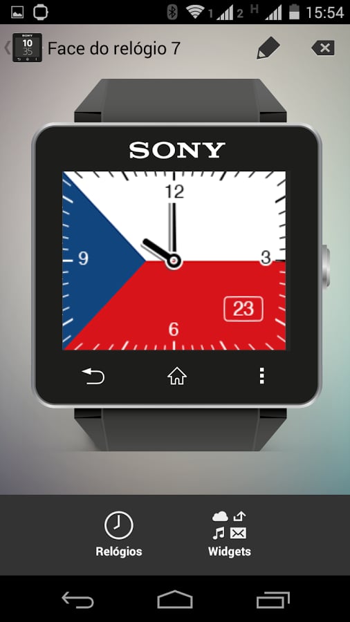 Watchface Czech (Sony SW...截图1