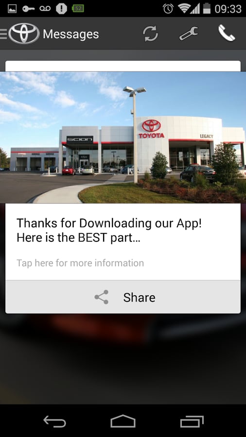 Legacy Toyota DealerApp截图1