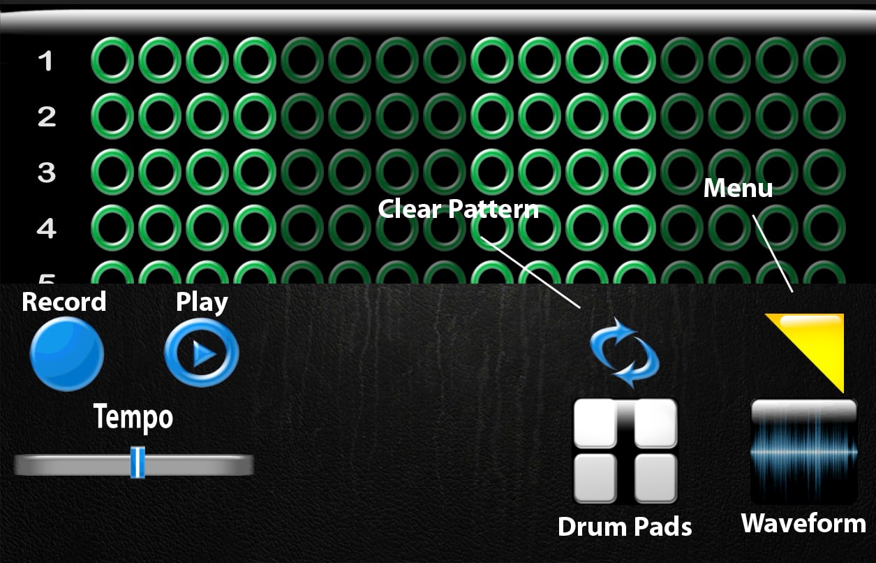 dPocket Drum Pads Synthetic截图6