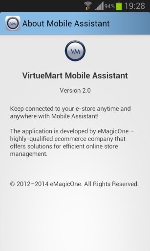 VirtueMart Mobile Assistant截图2