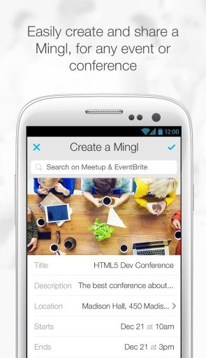 Mingl - Event Networking截图4