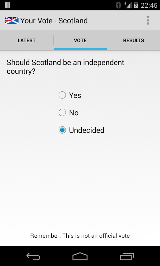 Your Vote Scotland截图10