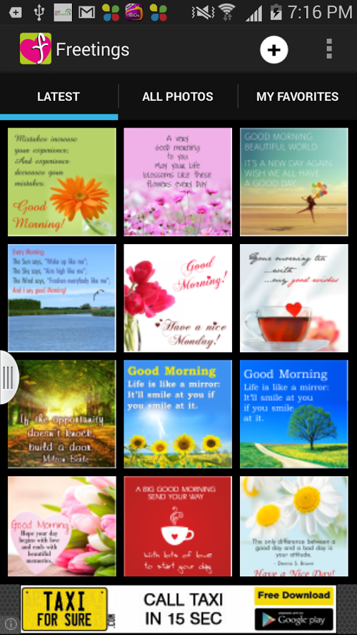 Freetings: Free Greeting Cards截图4