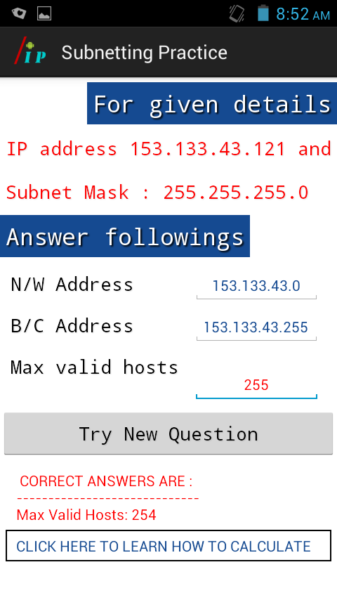 CIDR & VLSM Practice截图4