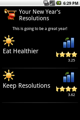 Free New Year's Resolutions截图1