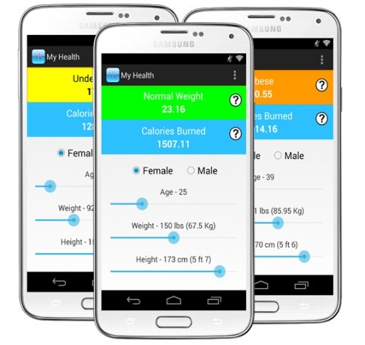 My Health - BMR Calculator截图3