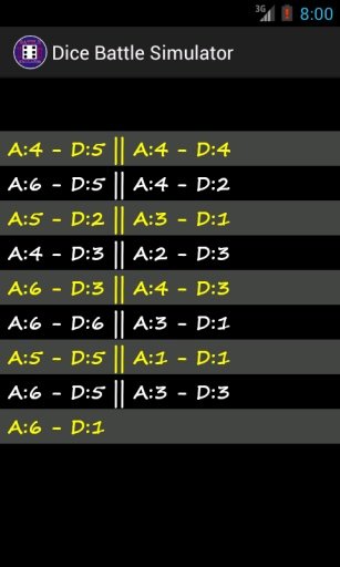 DICE Battle Simulator截图5