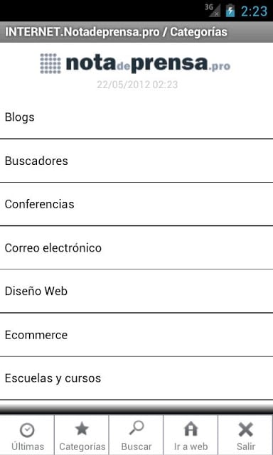 Notadeprensa.pro - Internet截图2