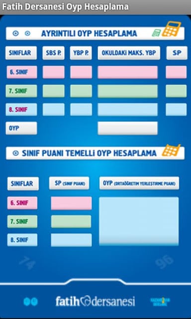 SBS Puan ve Tercih Robotu截图4