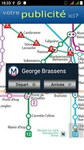 Metro Paris Free截图1