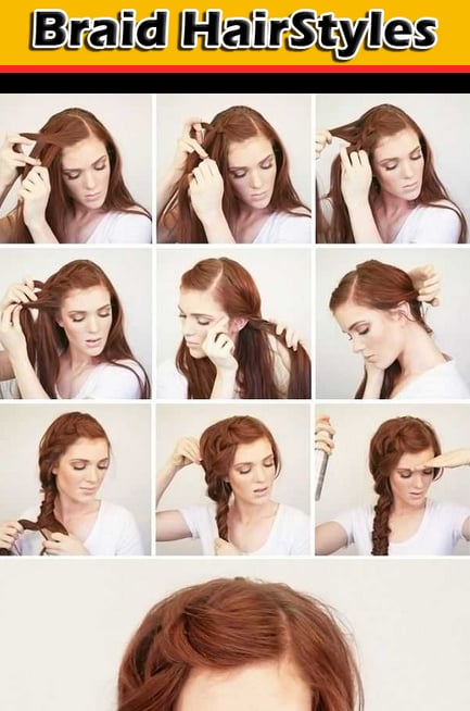 Braid Hair Style Tutorial截图2