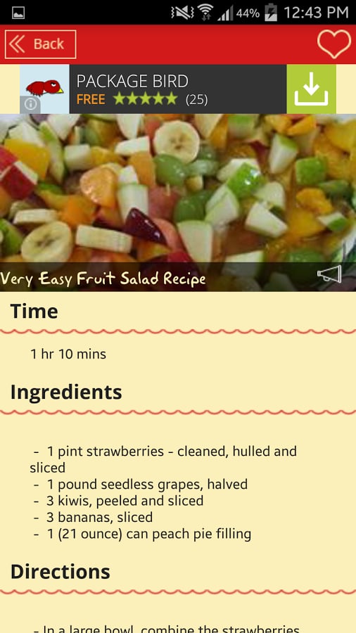 Fruit Salads Recipes截图6