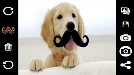 Mustache Camera截图5