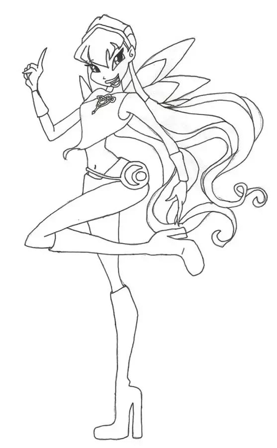 Winx Coloring Game Kids ...截图1