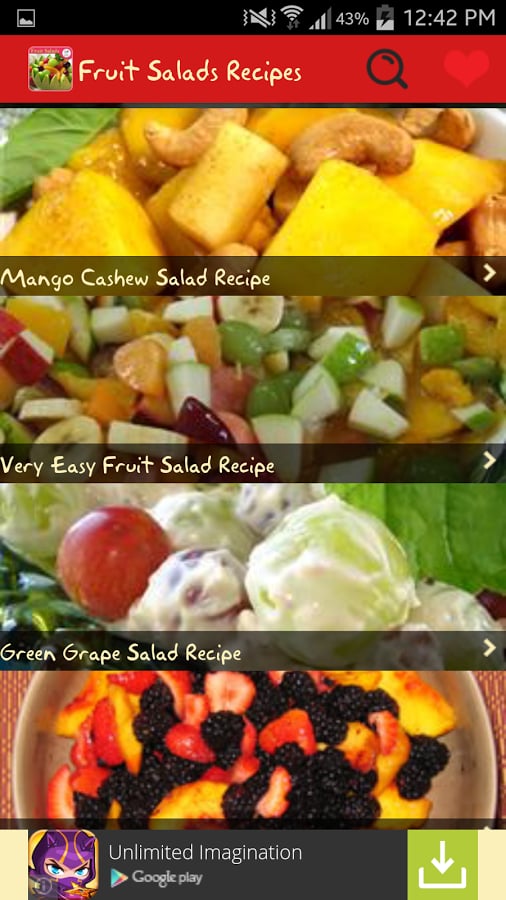 Fruit Salads Recipes截图3