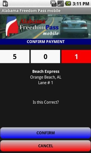Alabama Freedom Pass mobile截图3
