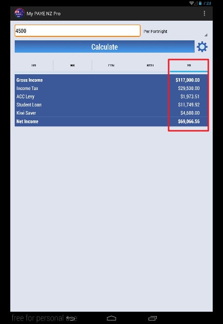 My PAYE NZ Lite截图3