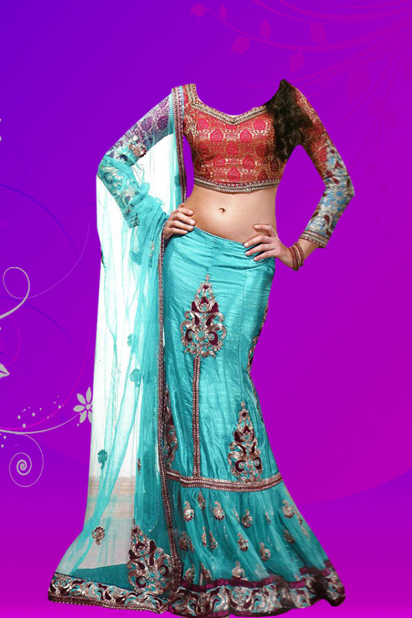 Woman Lengha Choli Suit Photo截图2