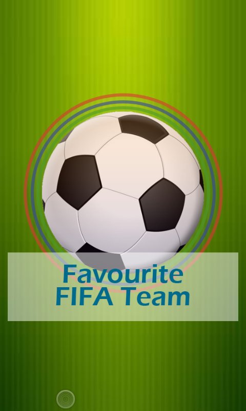 Favorite FIFA Team截图5