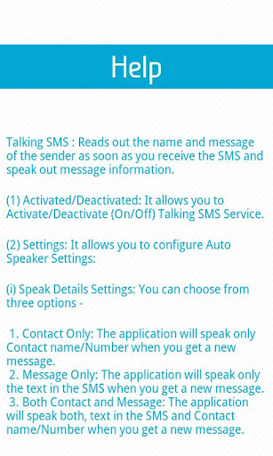 Talking SMS Lite截图2