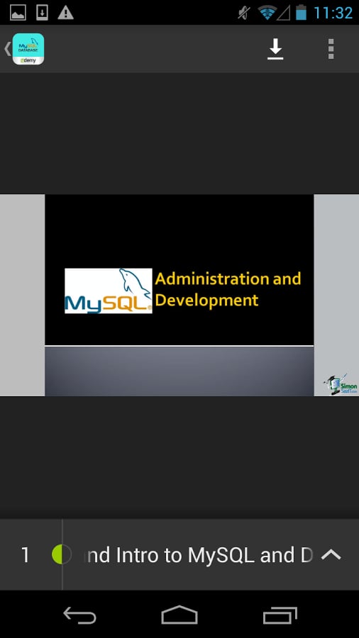 Basic MySQL Database截图2