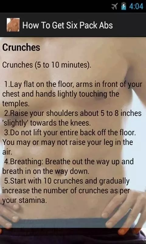 Abs Workout截图3