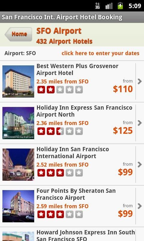 San Francisco Airport Ho...截图2