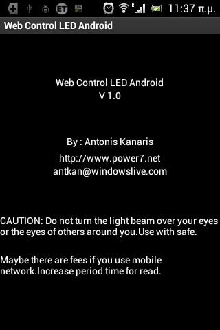 Web Control LED Android截图3