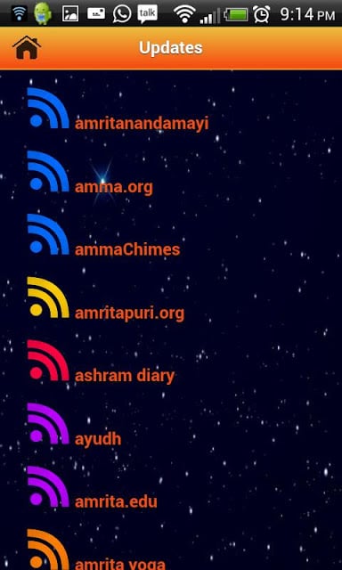 AMMA - Amrita Mobile Media App截图3