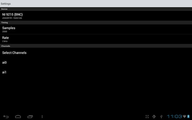 NI cDAQ-9191 Data Display截图2