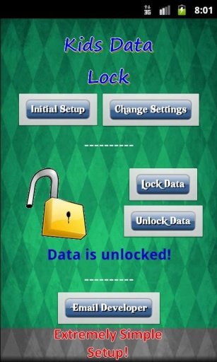 Kids Data Lock截图2