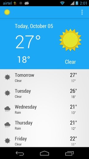 India Weather App截图5