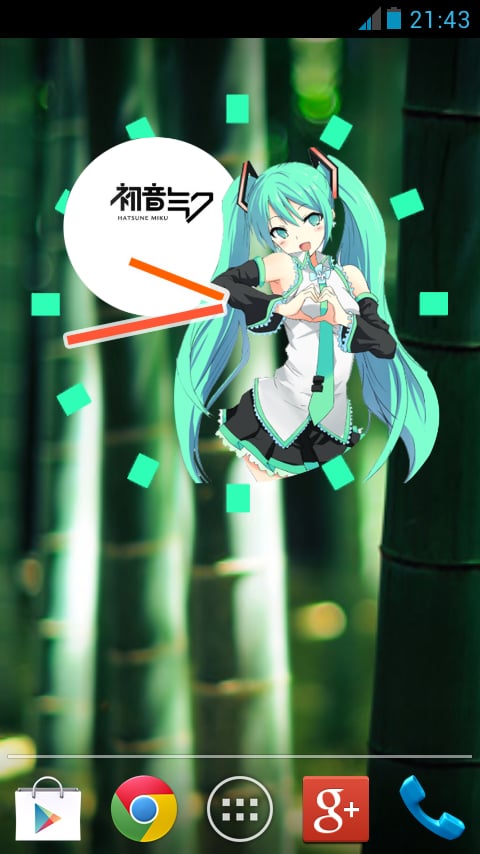 Hastune Miku Widgets截图5