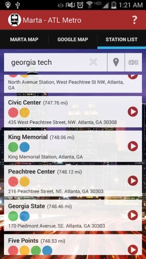 Marta - ATL Metro截图5