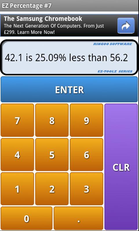 EZ Percent #7 for Android.截图4