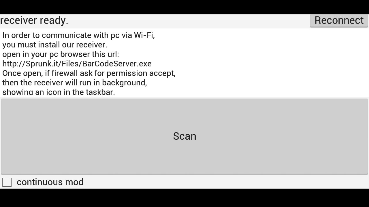 BarCode Scanner to Pc截图2