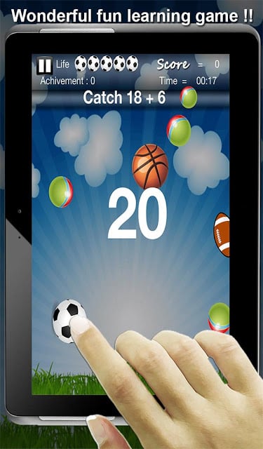 Kids learning game Catch 2 Add截图4