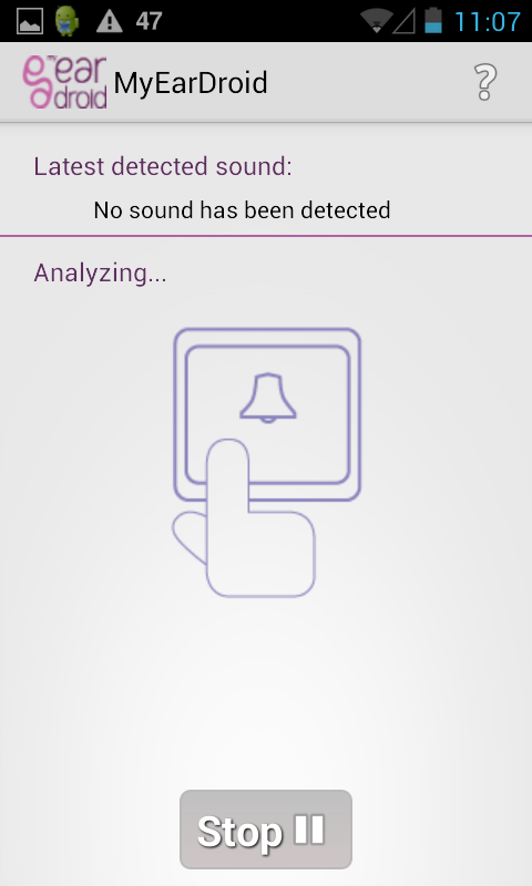 MyEarDroid - Sound Recognition截图1