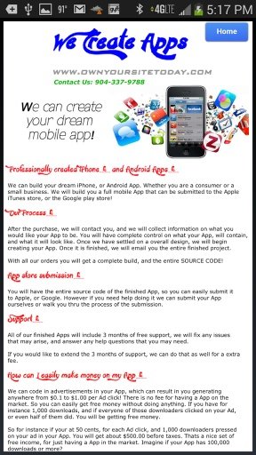 Create Your Own App!截图1