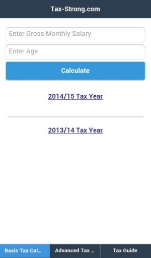 Tax Strong Calculator截图2