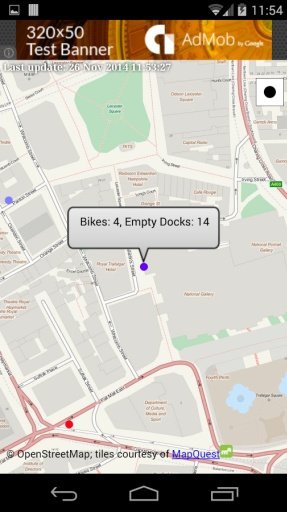 Cycle Hire Map London截图1