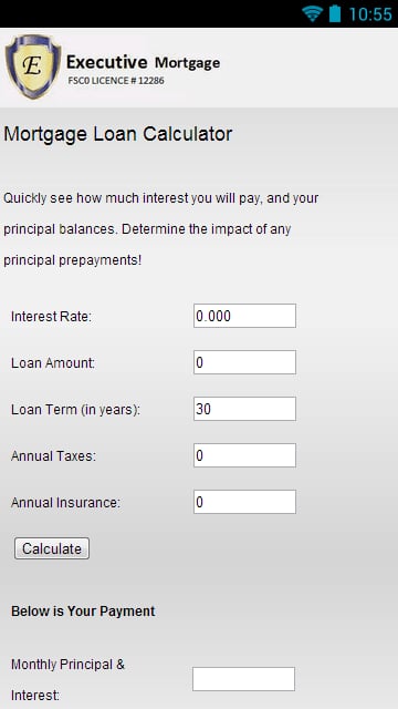 Executive Mortgage Wai截图1