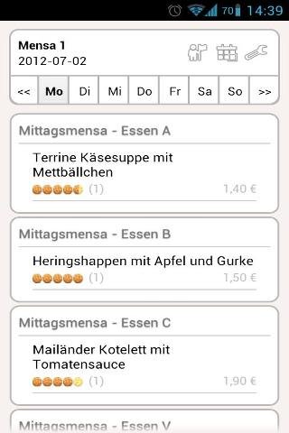 Mensa Uni Braunschweig截图4