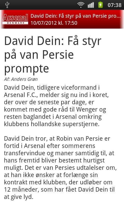 Arsenal Denmark截图2